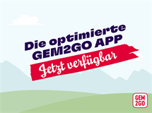 Optimierte GEM2GO App